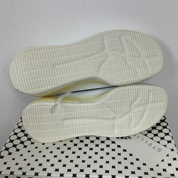 New Adidas by Stella McCartney ASMC Treino Sneakers in White Women's Size 8.5 - Picture 8 of 9